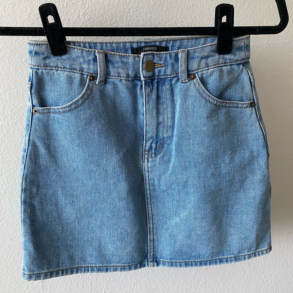 Denim skirt